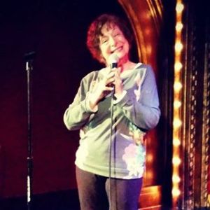 Jan Slavin is a rising, ageism-fighting comedy star, but you’ll never ...